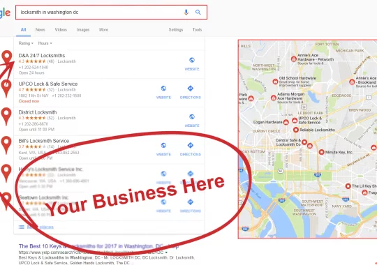 What is SEO optimization for Google Maps?
