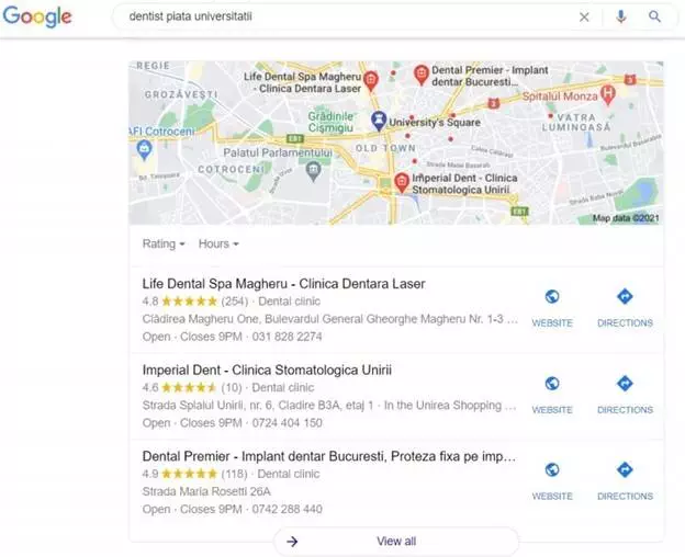 What is SEO optimization for Google Maps